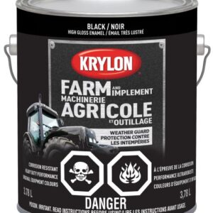 RUST PAINT GLOSS BLACK 3.78-L