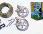 CLOTHESLINE KIT HEAVY DUTY 150-FT