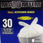KITCHEN BAGS TALL 45-L 30 PACK