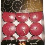 VOTIVE CANDLE BLACK CHERRY