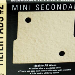 MINI SECONDARY FILTER PAD #2 6 PACK