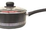 SAUCEPAN WITH GLASS LID 3-QT