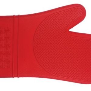 SILICONE OVEN MIT 12-IN RED