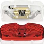 SQUARE CLEARANCE LAMP RED