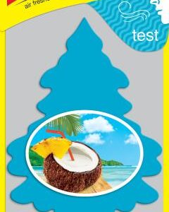 CAR AIR FRESHENER CARIBBEAN COLADA