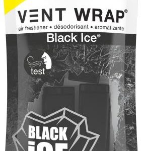 CAR FRESHENER VENT WRAP BLACK ICE