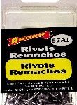 RIVETS MEDIUM ALUMINUM 1/8-IN 100PK
