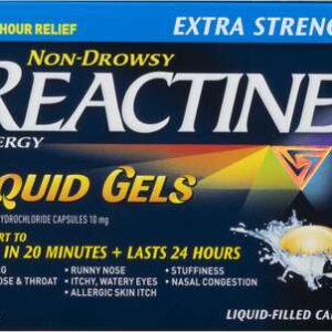 REACTINE E/S   LIQUID GEL 10MG