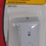 BP2509W-C FLUOR LAMPHOLDER SLIDE-ON