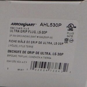 LOCKING PLUG 3 WIRE 30A 125V