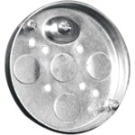 ROUND CEILING BOX 4 X 1/2-IN