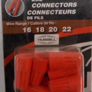 WIRE CONNECTOR ORANGE 20 PACK