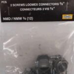 ENTRANCE CONNECTOR 3/8-IN 5 PACK