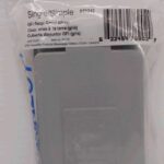 PVC GFI RECEPTACLE COVER 1 GANG
