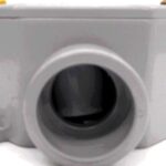 PVC OCTAGONAL BOX 1/2 - 3/4-IN