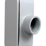PVC T ACCESS FITTING 1/2-IN