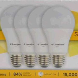 A19 LED BULB SOFT WHITE 9W 4 PACK