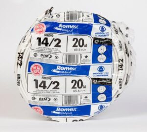 NMD90 BUILDING WIRE 14-2 20-M WHITE