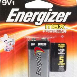 MAX ALKALINE BATTERY 9 VOLT