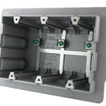 ELECTRICAL BOX FOR ICF 3 GANG GREY