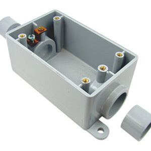 PVC SWITCH BOX 1/2 OR 3/4-IN 1 GANG
