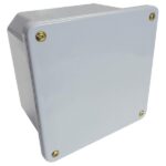 PVC JUNCTION BOX 6-IN