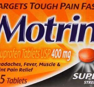 MOTRIN IB S/S  400MG TAB