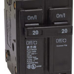 20A 2 POLE BREAKER TYPE BR