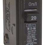20A 1 POLE BREAKER TYPE BR