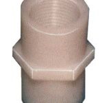 NYLON COUPLING FPT 1/2-IN
