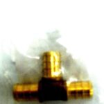PEX BRASS TEE 1/2-IN