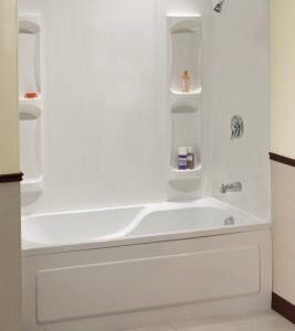 TUB WALL KIT POLYSTYRENE 59-IN 5PC