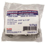 HOSE CLAMP 1/2 TO 1 1/16-IN 10PK