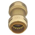 PUSH-FIT COUPLING 1/2-IN