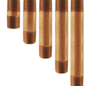 RED BRASS NIPPLE 1 X 2-1/2-IN