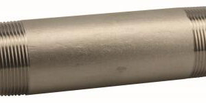 STAINLESS STEEL NIPPLE 1/2 X 1/2-IN