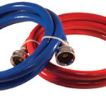 FLEX CONNECTOR WASH MACHINE PVC 2PK