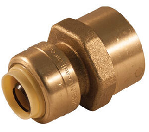 PUSH-FIT ADAPTER FIP 3/4 X 1-IN
