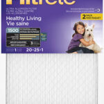 FURNACE FILTER MPR 1500 20X25IN 2PK