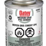 PVC CEMENT MEDIUM GREY 118-ML