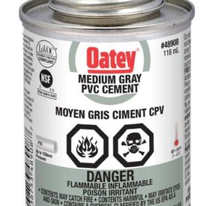 PVC CEMENT MEDIUM GREY 118-ML