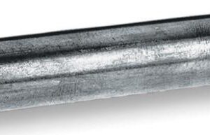 BLACK STEEL NIPPLE 1/4 X 2-IN