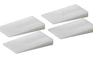TOILET SHIMS WHITE 4 PACK