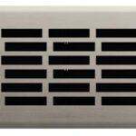 METAL FLOOR REGISTER 3X10-IN NICKEL