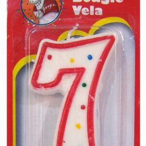 WAX BIRTHDAY CANDLE #7