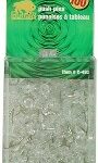 STANDARD PUSH PINS CLEAR 100 PACK