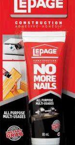 NO MORE NAILS ADHESIVE 88-ML
