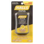 HALLS MINIS SF HONEY LEMO 24 PC