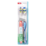 GUM T/BRUSH    TTH&TONGUE 2PK