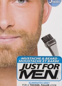 JFM MUSTACHE   LGHT BROWN & BEARD